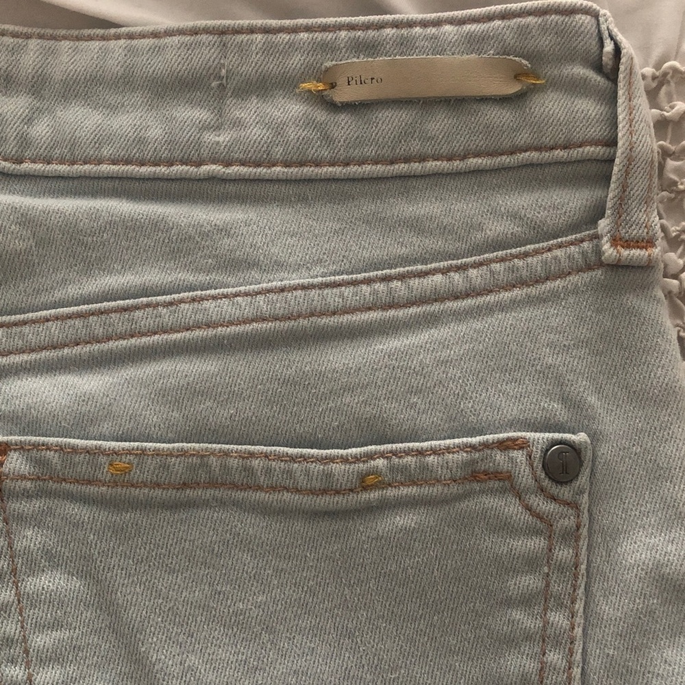 Pilcro and the Letterpress light blue Straight Leg Jeans - Picture 4 of 7